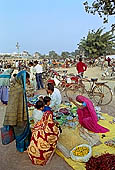 Khajuraho village - the market 